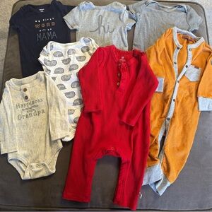 Mixed Baby One-Piece Lot - 7 pieces